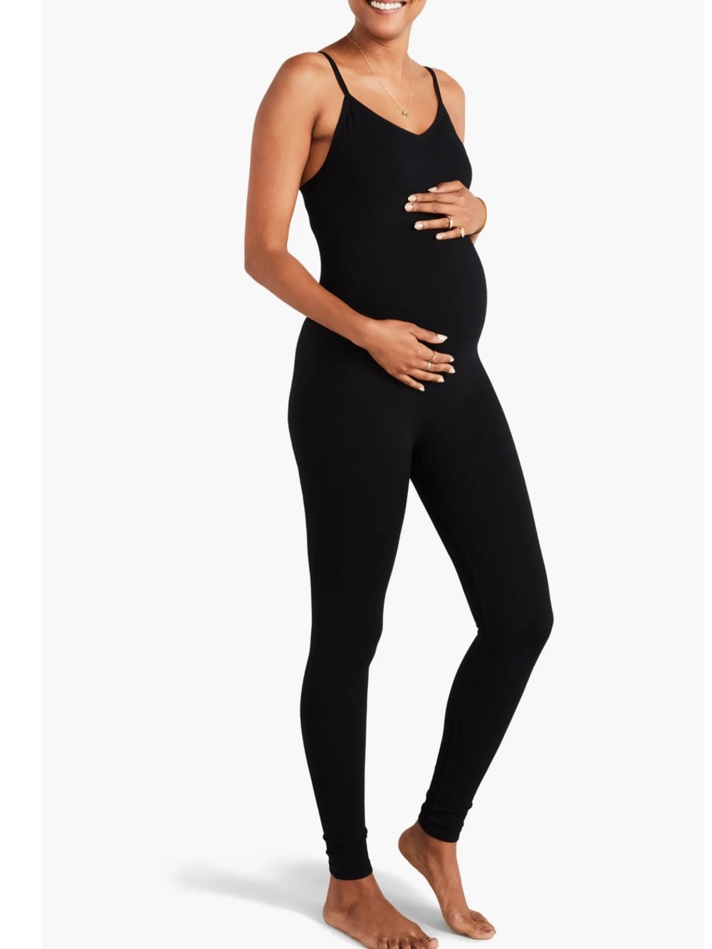 HATCH Collection Body Rib Maternity Unitard size Small - Picture 3 of 16